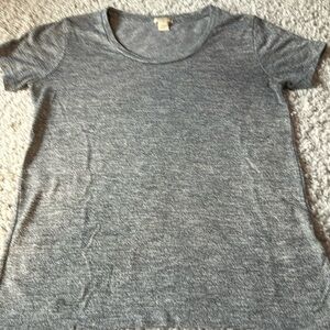 J. Crew Women’s Gray Short Sleeve Shirt Size XS